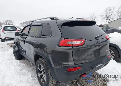 2014 Jeep Cherokee Trailhawk from USA, damaged, VIN 1C4PJMBS3EW161626